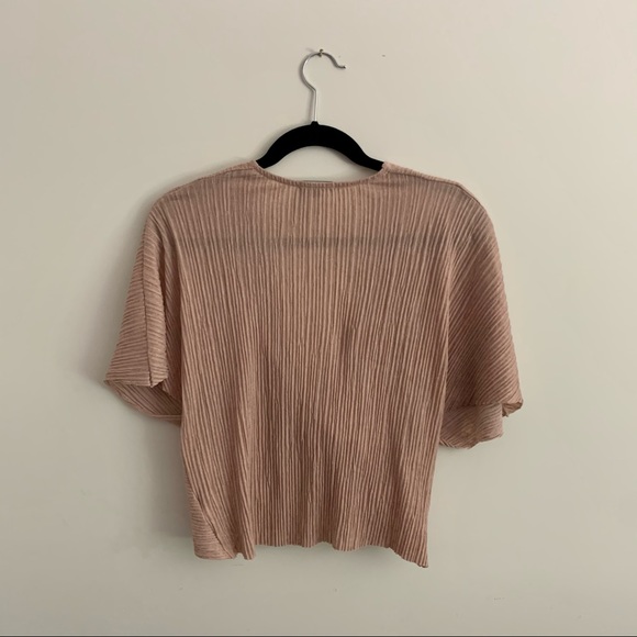 Knot Wrap Crop Top - Picture 2 of 4